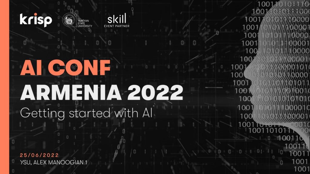 AI Conference Armenia 2022 poster