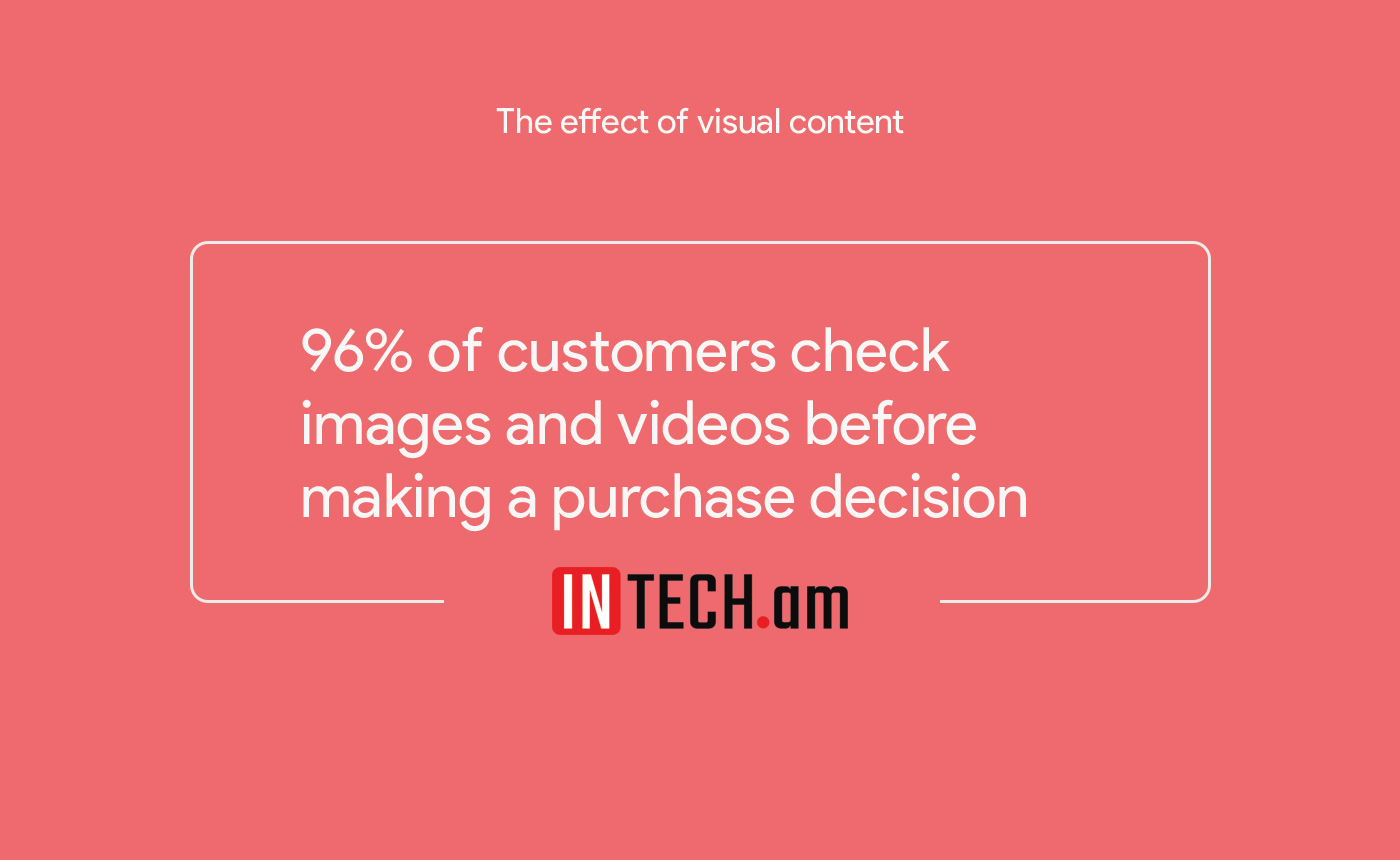 Advantages of visual content