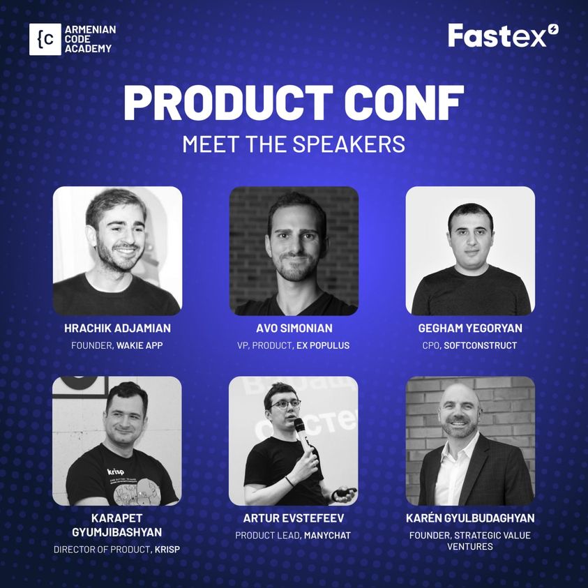 Speakers and panelists of ProductConf 2022