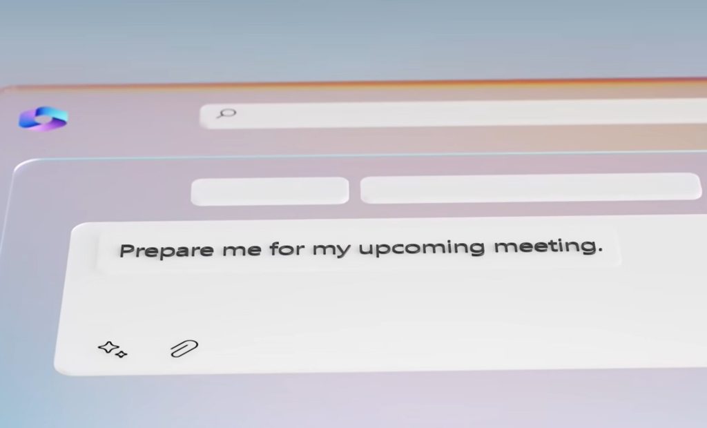 Microsoft Copilot AI to help prepare for upcoming meeting