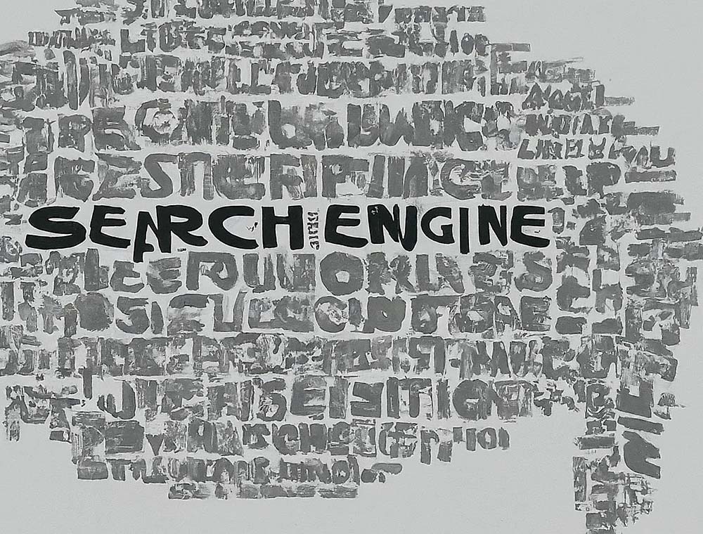 Keywords in search engines.