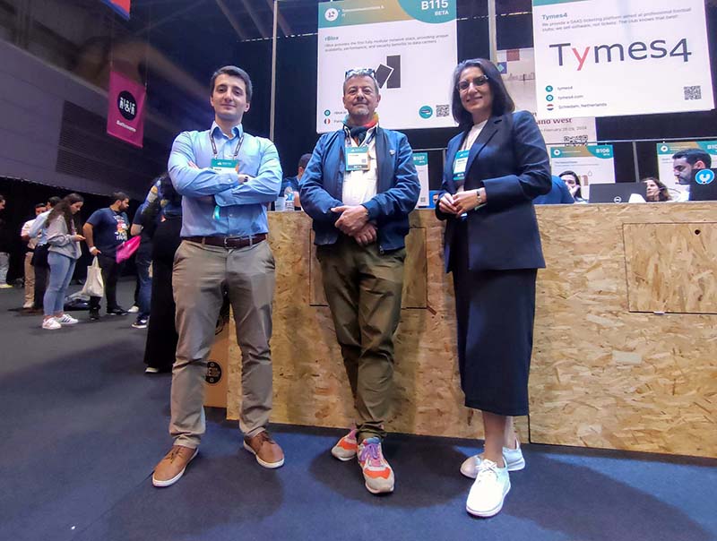 rBlox team at Web Summit 2023, Lisbon.