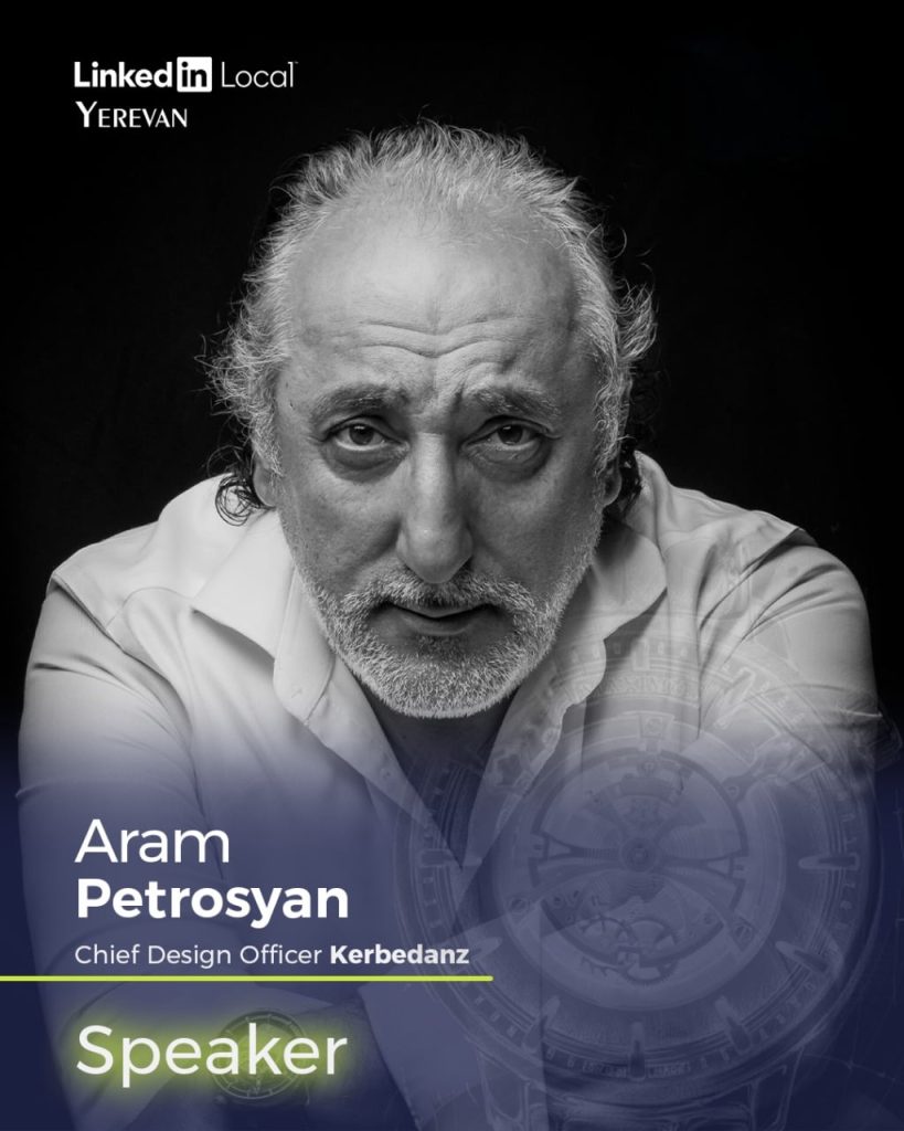 Keynote Speaker: Aram Petrosyan, LinkedIn Local Yerevan 2025.