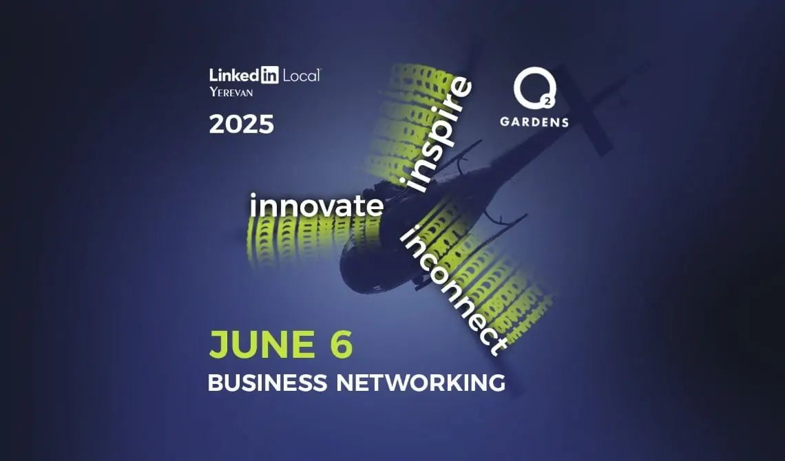 LinkedIn Local Yerevan 2025 Official Poster