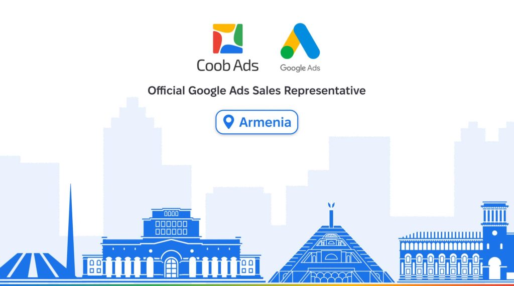 Google appoints Coob Ads as an official Google Ads sales representative in Armenia
